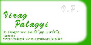 virag palagyi business card